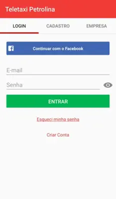 TeleTaxi Petrolina android App screenshot 6